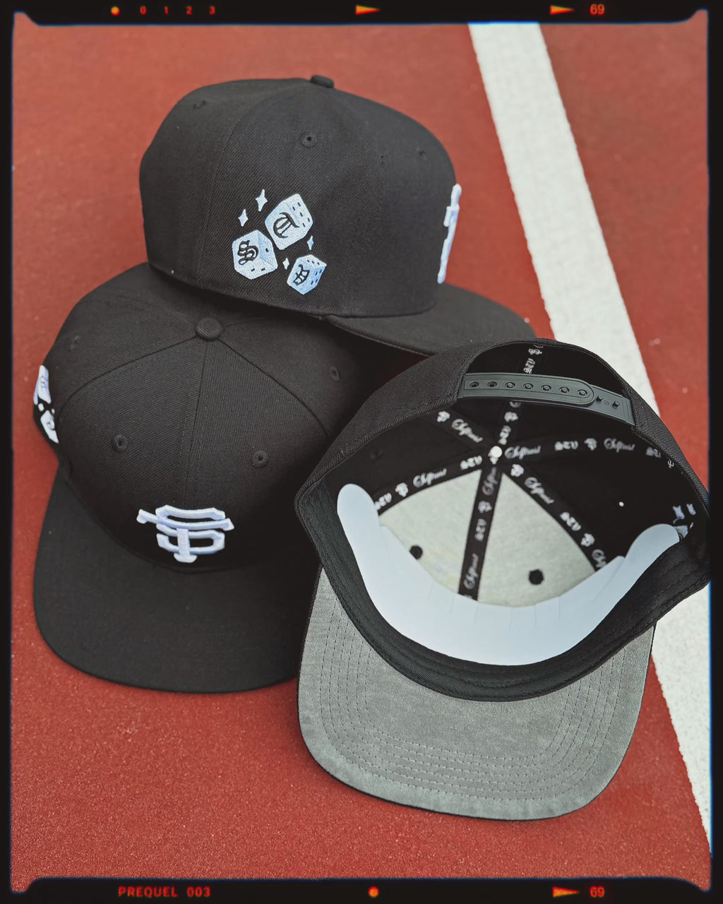 DICE BLACK HATS